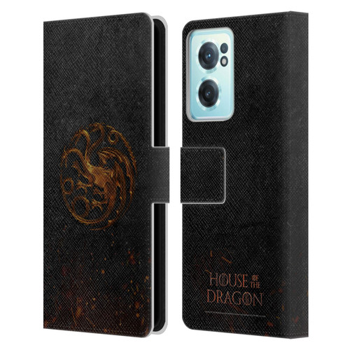 House Of The Dragon: Television Series Graphics Targaryen Emblem Leather Book Wallet Case Cover For OnePlus Nord CE 2 5G