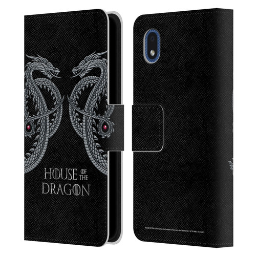 House Of The Dragon: Television Series Graphics Dragon Leather Book Wallet Case Cover For Samsung Galaxy A01 Core (2020)