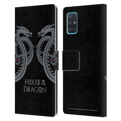 House Of The Dragon: Television Series Graphics Dragon Leather Book Wallet Case Cover For Samsung Galaxy A51 (2019)