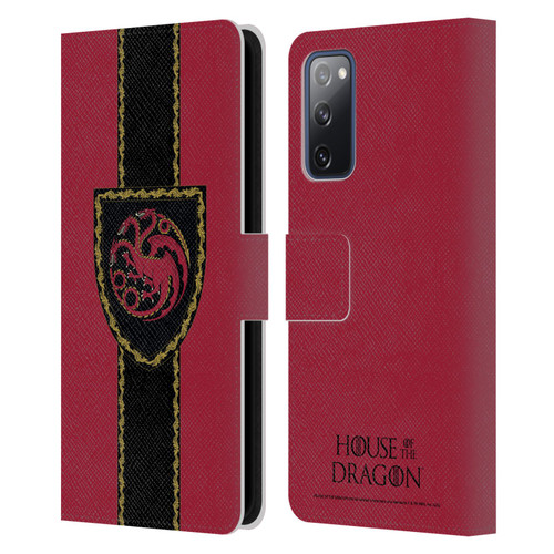 House Of The Dragon: Television Series Graphics Shield Leather Book Wallet Case Cover For Samsung Galaxy S20 FE / 5G