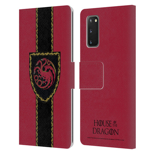 House Of The Dragon: Television Series Graphics Shield Leather Book Wallet Case Cover For Samsung Galaxy S20 / S20 5G