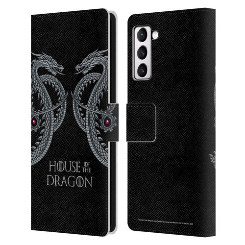 House Of The Dragon: Television Series Graphics Dragon Leather Book Wallet Case Cover For Samsung Galaxy S21+ 5G