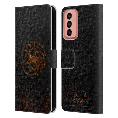 House Of The Dragon: Television Series Graphics Targaryen Emblem Leather Book Wallet Case Cover For Samsung Galaxy M13 (2022)