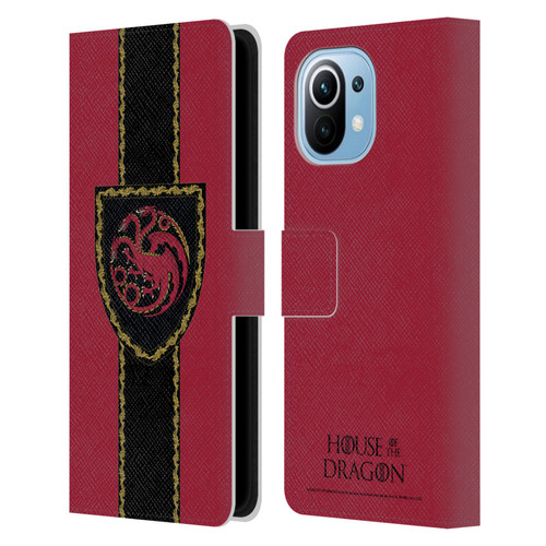 House Of The Dragon: Television Series Graphics Shield Leather Book Wallet Case Cover For Xiaomi Mi 11