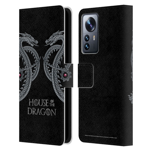 House Of The Dragon: Television Series Graphics Dragon Leather Book Wallet Case Cover For Xiaomi 12 Pro