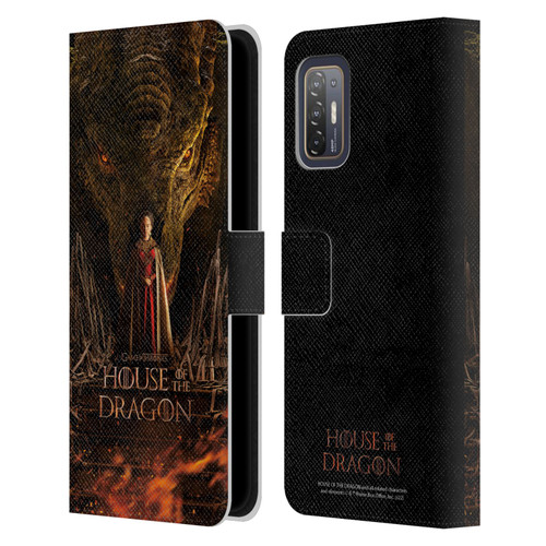 House Of The Dragon: Television Series Key Art Poster 1 Leather Book Wallet Case Cover For HTC Desire 21 Pro 5G