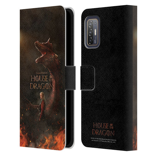 House Of The Dragon: Television Series Key Art Poster 2 Leather Book Wallet Case Cover For HTC Desire 21 Pro 5G