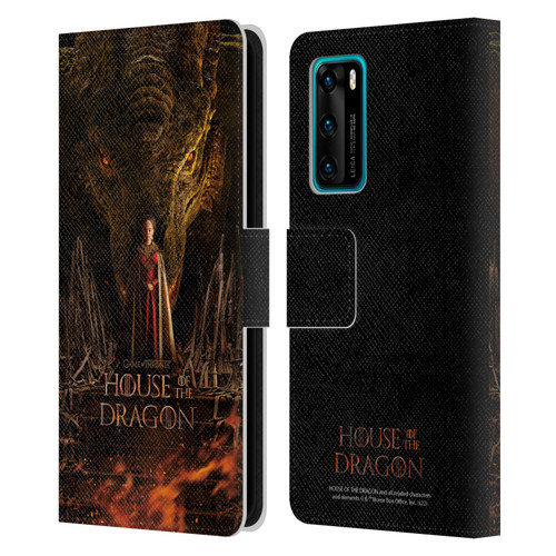 House Of The Dragon: Television Series Key Art Poster 1 Leather Book Wallet Case Cover For Huawei P40 5G