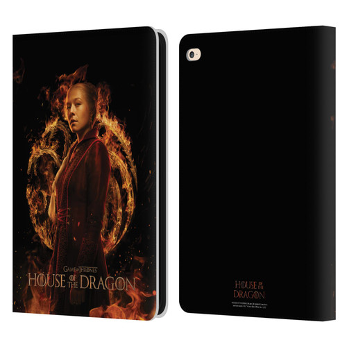House Of The Dragon: Television Series Key Art Rhaenyra Leather Book Wallet Case Cover For Apple iPad Air 2 (2014)