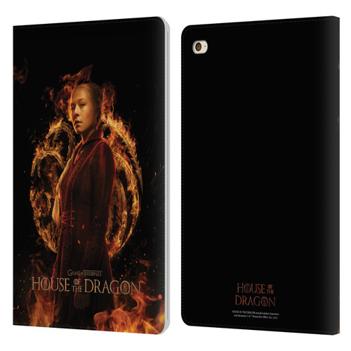 House Of The Dragon: Television Series Key Art Rhaenyra Leather Book Wallet Case Cover For Apple iPad mini 4