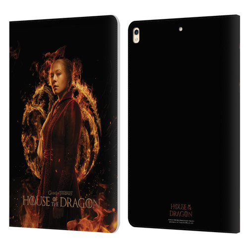 House Of The Dragon: Television Series Key Art Rhaenyra Leather Book Wallet Case Cover For Apple iPad Pro 10.5 (2017)