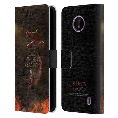 House Of The Dragon: Television Series Key Art Poster 2 Leather Book Wallet Case Cover For Nokia C10 / C20