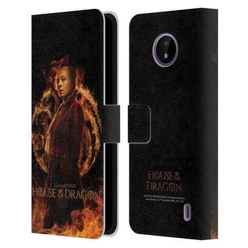 House Of The Dragon: Television Series Key Art Rhaenyra Leather Book Wallet Case Cover For Nokia C10 / C20