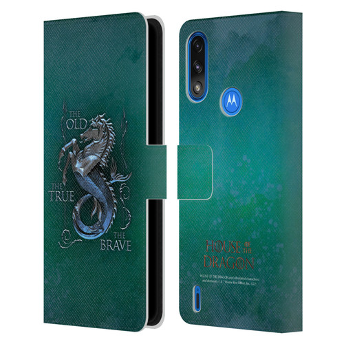 House Of The Dragon: Television Series Key Art Velaryon Leather Book Wallet Case Cover For Motorola Moto E7 Power / Moto E7i Power
