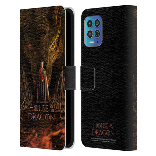 House Of The Dragon: Television Series Key Art Poster 1 Leather Book Wallet Case Cover For Motorola Moto G100