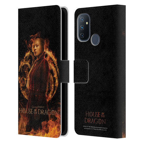 House Of The Dragon: Television Series Key Art Rhaenyra Leather Book Wallet Case Cover For OnePlus Nord N100