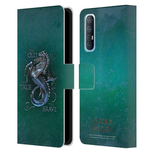 House Of The Dragon: Television Series Key Art Velaryon Leather Book Wallet Case Cover For OPPO Find X2 Neo 5G