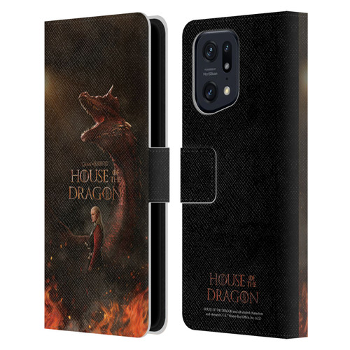 House Of The Dragon: Television Series Key Art Poster 2 Leather Book Wallet Case Cover For OPPO Find X5 Pro