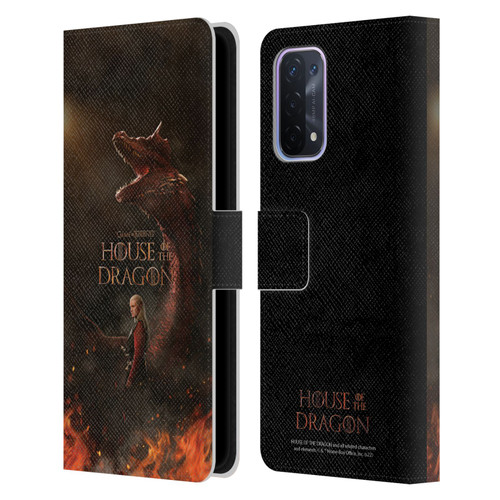 House Of The Dragon: Television Series Key Art Poster 2 Leather Book Wallet Case Cover For OPPO A54 5G