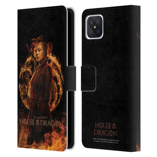 House Of The Dragon: Television Series Key Art Rhaenyra Leather Book Wallet Case Cover For OPPO Reno4 Z 5G