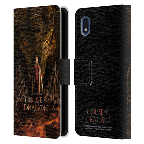 House Of The Dragon: Television Series Key Art Poster 1 Leather Book Wallet Case Cover For Samsung Galaxy A01 Core (2020)