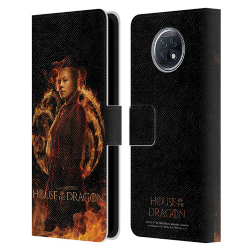House Of The Dragon: Television Series Key Art Rhaenyra Leather Book Wallet Case Cover For Xiaomi Redmi Note 9T 5G