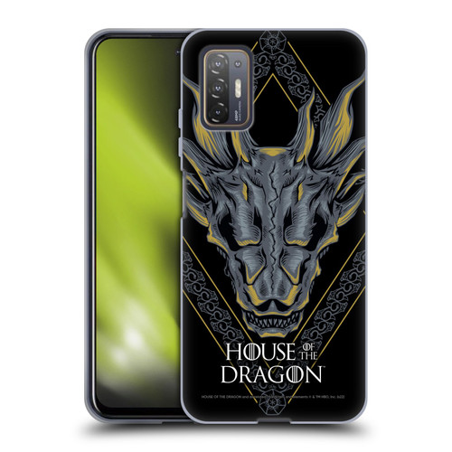 House Of The Dragon: Television Series Graphics Dragon Head Soft Gel Case for HTC Desire 21 Pro 5G