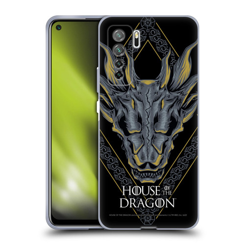 House Of The Dragon: Television Series Graphics Dragon Head Soft Gel Case for Huawei Nova 7 SE/P40 Lite 5G