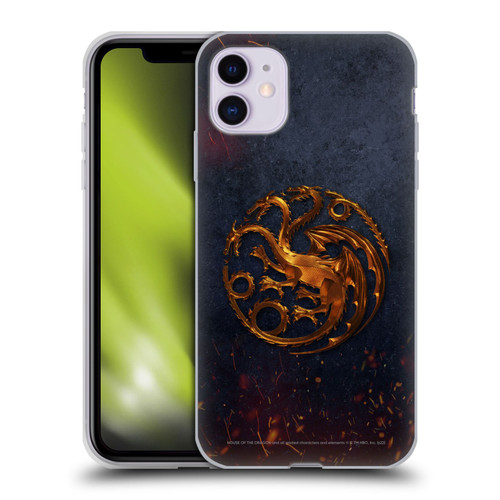 House Of The Dragon: Television Series Graphics Targaryen Emblem Soft Gel Case for Apple iPhone 11