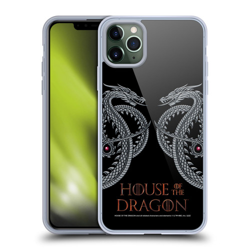 House Of The Dragon: Television Series Graphics Dragon Soft Gel Case for Apple iPhone 11 Pro Max