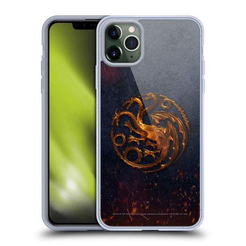 House Of The Dragon: Television Series Graphics Targaryen Emblem Soft Gel Case for Apple iPhone 11 Pro Max
