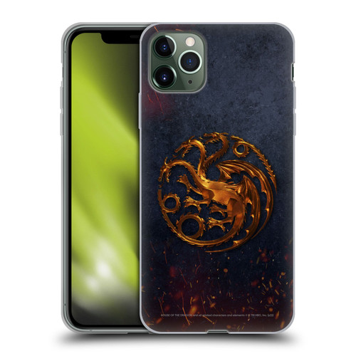 House Of The Dragon: Television Series Graphics Targaryen Emblem Soft Gel Case for Apple iPhone 11 Pro Max