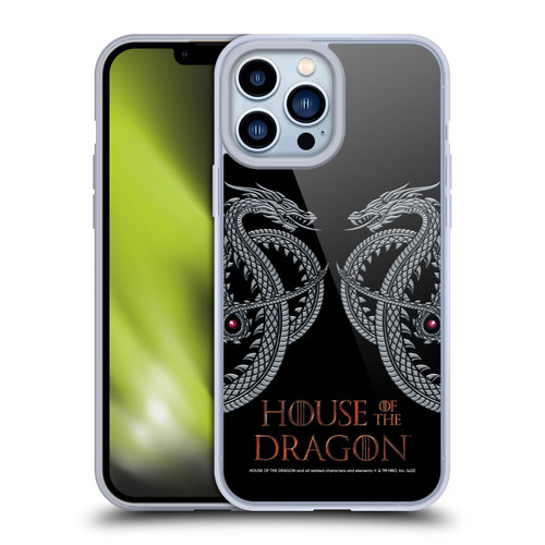 House Of The Dragon: Television Series Graphics Dragon Soft Gel Case for Apple iPhone 13 Pro Max