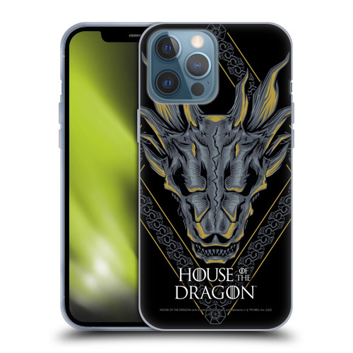House Of The Dragon: Television Series Graphics Dragon Head Soft Gel Case for Apple iPhone 13 Pro Max