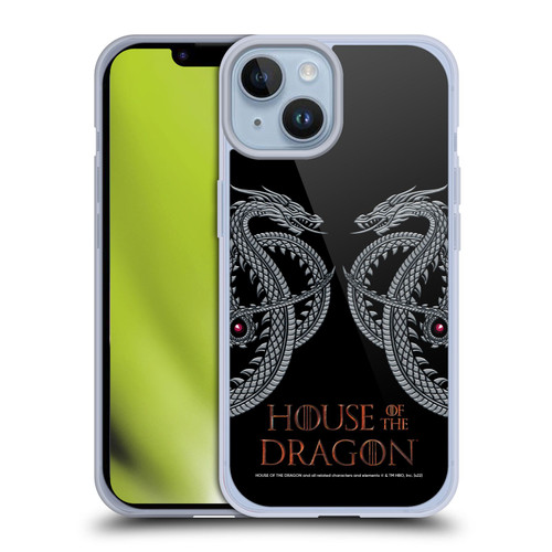 House Of The Dragon: Television Series Graphics Dragon Soft Gel Case for Apple iPhone 14