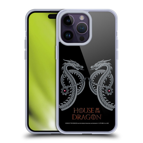 House Of The Dragon: Television Series Graphics Dragon Soft Gel Case for Apple iPhone 14 Pro Max
