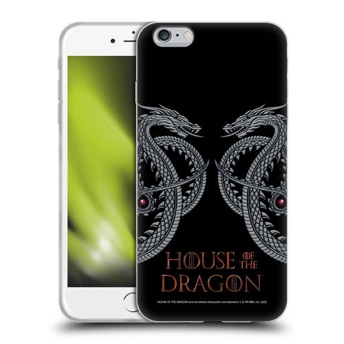 House Of The Dragon: Television Series Graphics Dragon Soft Gel Case for Apple iPhone 6 Plus / iPhone 6s Plus