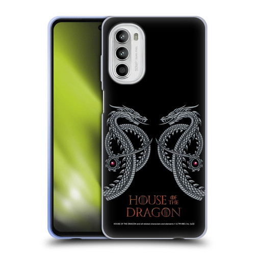 House Of The Dragon: Television Series Graphics Dragon Soft Gel Case for Motorola Moto G52