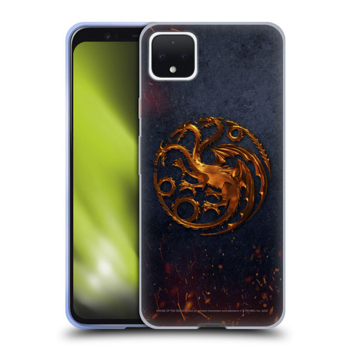 House Of The Dragon: Television Series Graphics Targaryen Emblem Soft Gel Case for Google Pixel 4 XL
