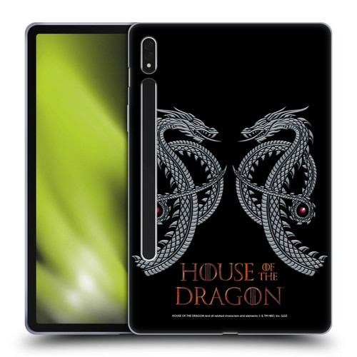 House Of The Dragon: Television Series Graphics Dragon Soft Gel Case for Samsung Galaxy Tab S8