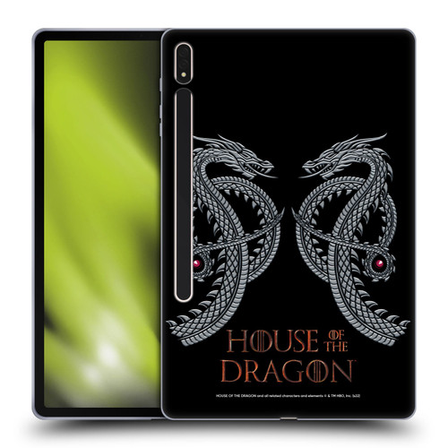 House Of The Dragon: Television Series Graphics Dragon Soft Gel Case for Samsung Galaxy Tab S8 Plus