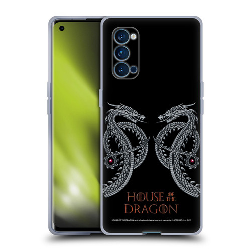 House Of The Dragon: Television Series Graphics Dragon Soft Gel Case for OPPO Reno 4 Pro 5G