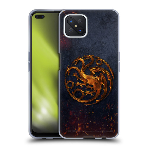 House Of The Dragon: Television Series Graphics Targaryen Emblem Soft Gel Case for OPPO Reno4 Z 5G