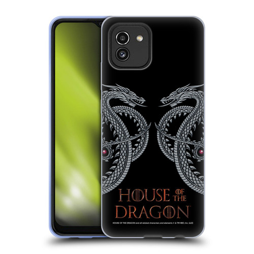 House Of The Dragon: Television Series Graphics Dragon Soft Gel Case for Samsung Galaxy A03 (2021)