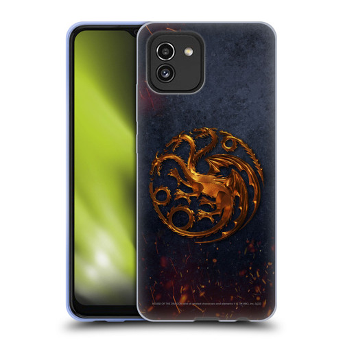House Of The Dragon: Television Series Graphics Targaryen Emblem Soft Gel Case for Samsung Galaxy A03 (2021)