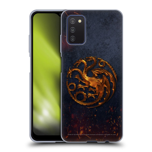 House Of The Dragon: Television Series Graphics Targaryen Emblem Soft Gel Case for Samsung Galaxy A03s (2021)