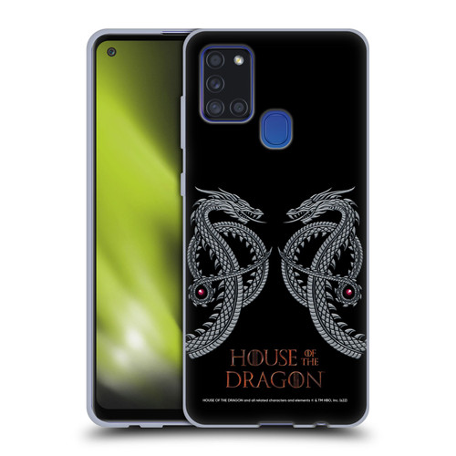 House Of The Dragon: Television Series Graphics Dragon Soft Gel Case for Samsung Galaxy A21s (2020)