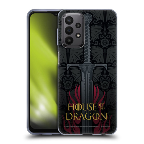 House Of The Dragon: Television Series Graphics Sword Soft Gel Case for Samsung Galaxy A23 / 5G (2022)