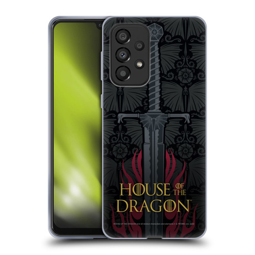 House Of The Dragon: Television Series Graphics Sword Soft Gel Case for Samsung Galaxy A33 5G (2022)