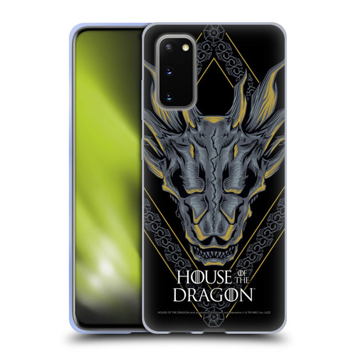 House Of The Dragon: Television Series Graphics Dragon Head Soft Gel Case for Samsung Galaxy S20 / S20 5G